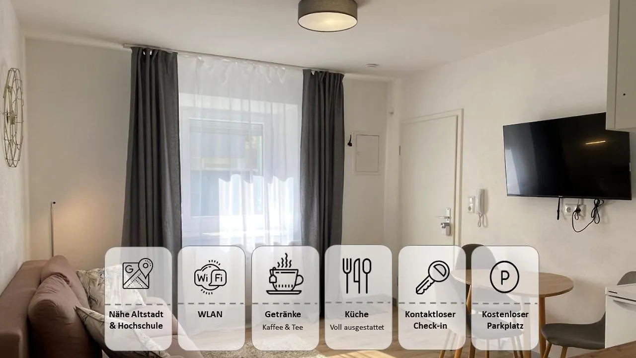 Modernes Apartment - Zentrale Lage - Kostenloses Parken Amberg Deutschland